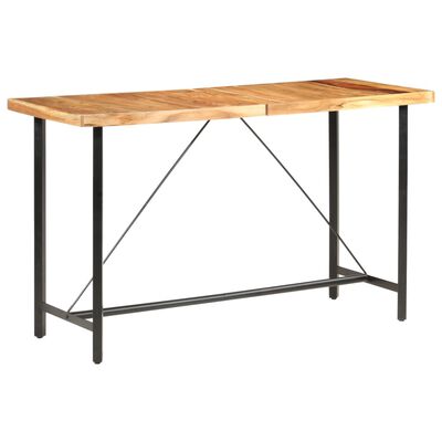 vidaXL Bar Table 180x70x107 cm Solid Sheesham Wood