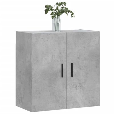 vidaXL Wall Cabinet Concrete Grey 60x31x60 cm Engineered Wood