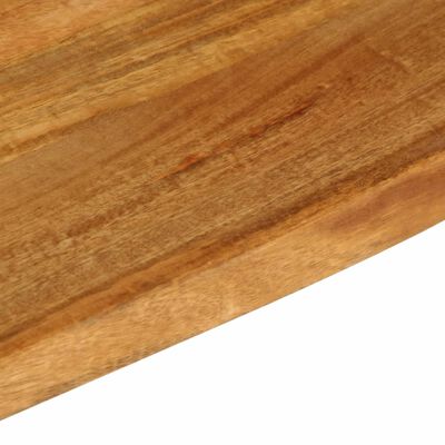 vidaXL Table Top Live Edge 80x40x2.5 cm Solid Wood Mango