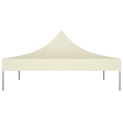 vidaXL Party Tent Roof 2x2 m Cream 270 g/m²