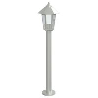 vidaXL Outdoor Floor Lamp Silver 80 cm Stainless Steel