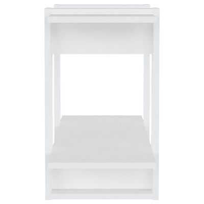 vidaXL Book Cabinet/Room Divider White 80x30x51 cm