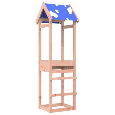 vidaXL Play Tower 52.5x46.5x195 cm Solid Wood Douglas Fir