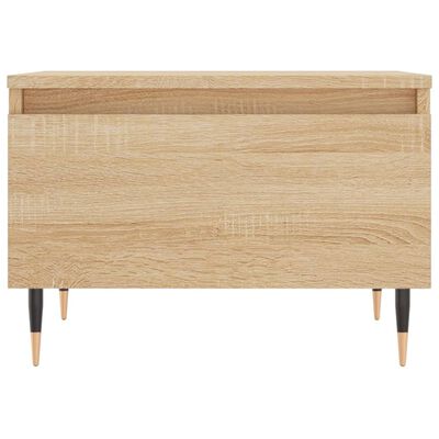 vidaXL Coffee Tables 2 pcs Sonoma Oak 50x46x35 cm Engineered Wood