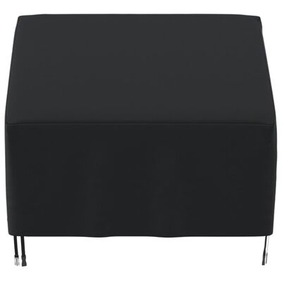 vidaXL Garden Chair Cover Black 96x79x49/74 cm 420D Oxford