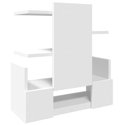 vidaXL Desk Organiser White 49x20x52.5 cm Engineered wood