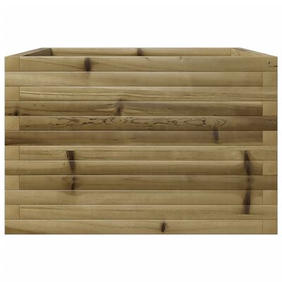 vidaXL Garden Planter 70x70x45.5 cm Impregnated Wood Pine