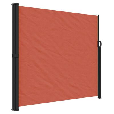 vidaXL Retractable Side Awning Terracotta 180x300 cm