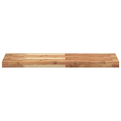 vidaXL Floating Shelves 2 pcs 80x30x4 cm Oil Finished Solid Wood Acacia