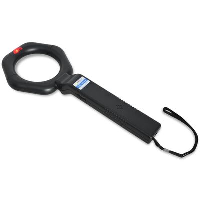 vidaXL Handheld Metal Detector Black