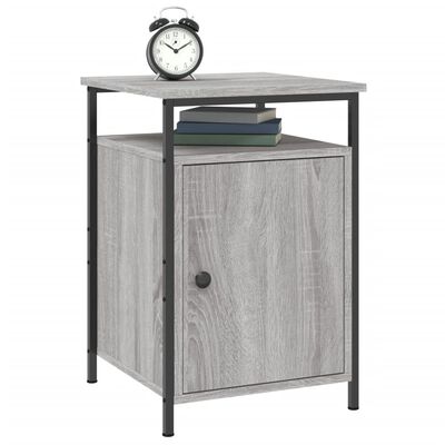 vidaXL Bedside Cabinets 2 pcs Grey Sonoma 40x42x60 cm Engineered Wood