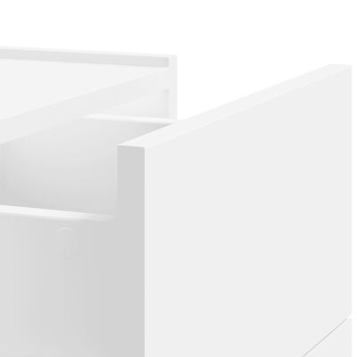 vidaXL Wall-mounted Bedside Cabinets 2 pcs White 45x30x35 cm