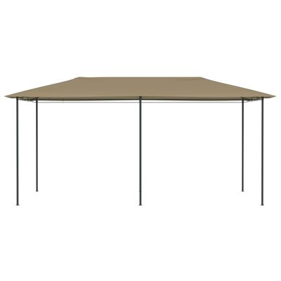 vidaXL Gazebo 2.98x5.3x2.59 m Taupe 160 g/m²