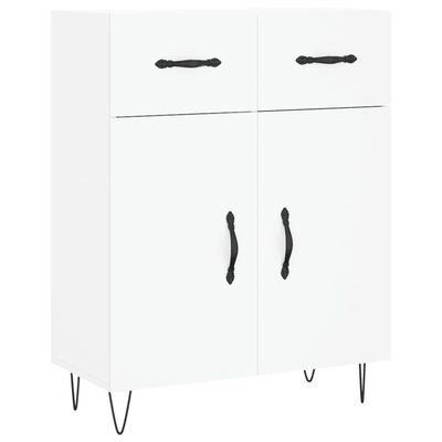 vidaXL Highboard White 69.5x34x180 cm Engineered Wood