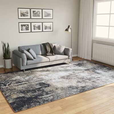 vidaXL Rug Washable Multicolour 190x300 cm Anti Slip