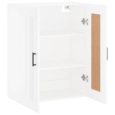 vidaXL Wall Mounted Cabinet White 69.5x34x90 cm Engineered Wood