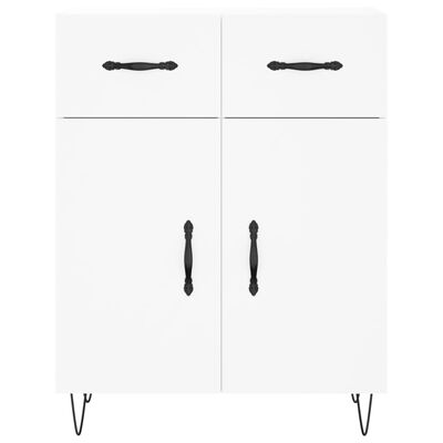 vidaXL Highboard White 69.5x34x180 cm Engineered Wood