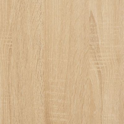 vidaXL Highboard Sonoma Oak 69.5x34x180 cm Engineered Wood