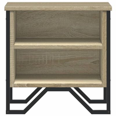 vidaXL Bedside Cabinet Sonoma Oak 40x30x40 cm Engineered Wood