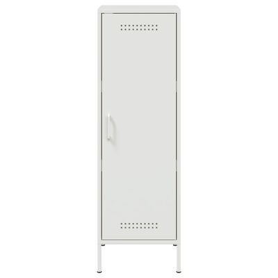 vidaXL Highboard White 36x39x113 cm Steel