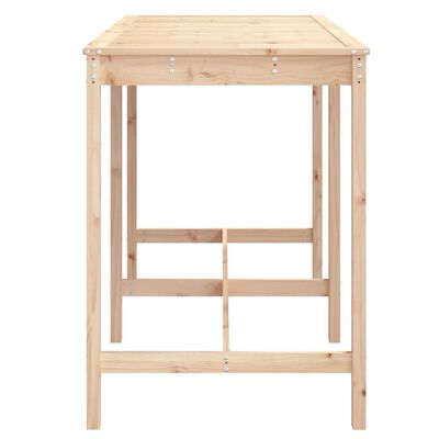 vidaXL Garden Table 159.5x82.5x110 cm Solid Wood Pine