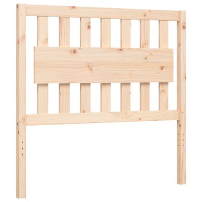 vidaXL Bed Frame without Mattress 100x200 cm Solid Wood