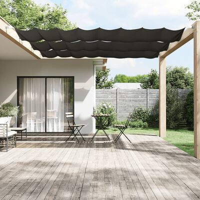 vidaXL Vertical Awning Anthracite 100x1000 cm Oxford Fabric