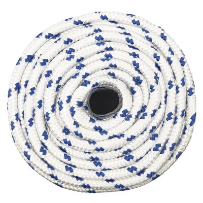 vidaXL Boat Rope White 12 mm 100 m Polypropylene