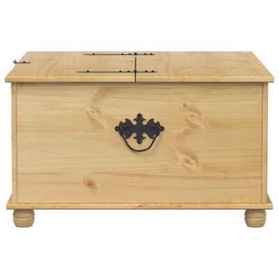 vidaXL Storage Box Corona 90x78x45 cm Solid Wood Pine