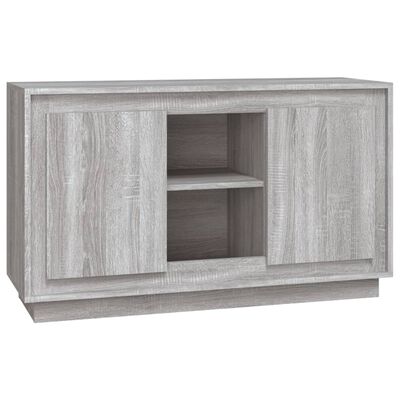 vidaXL Sideboard Grey Sonona 102x35x60 cm Engineered Wood