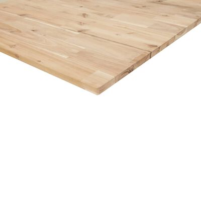 vidaXL Table Top 60x40x2 cm Rectangular Solid Wood Acacia