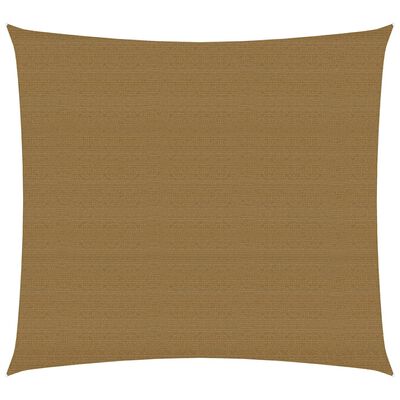 vidaXL Sunshade Sail 160 g/m² Taupe 2x2.5 m HDPE