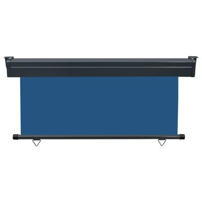 vidaXL Balcony Side Awning 165x250 cm Blue