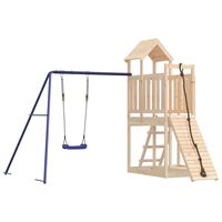 vidaXL Outdoor Playset Solid Wood Pine