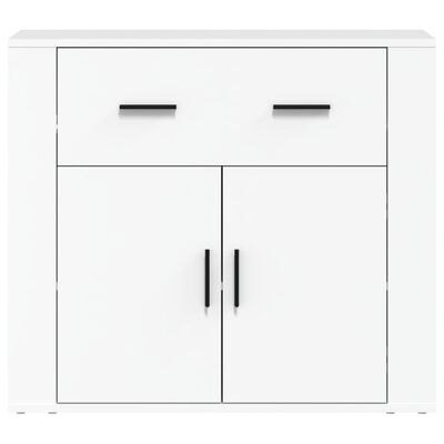 vidaXL Sideboard White 80x33x70 cm Engineered Wood