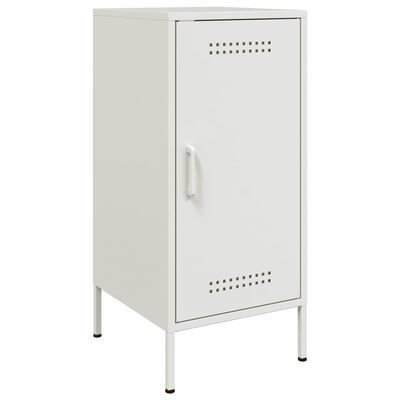 vidaXL Sideboard White 36x39x79 cm Steel