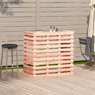 vidaXL Outdoor Bar Table 113.5x50x103 cm Solid Wood Douglas