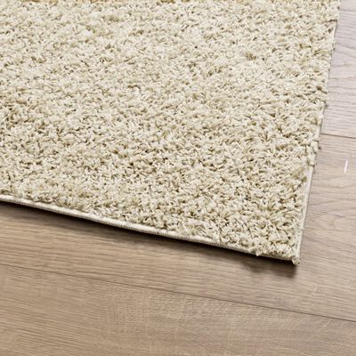 vidaXL Shaggy Rug PAMPLONA High Pile Modern Gold 200x280 cm