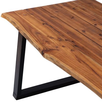 vidaXL Dining Table 170x90x75 cm Solid Acacia Wood