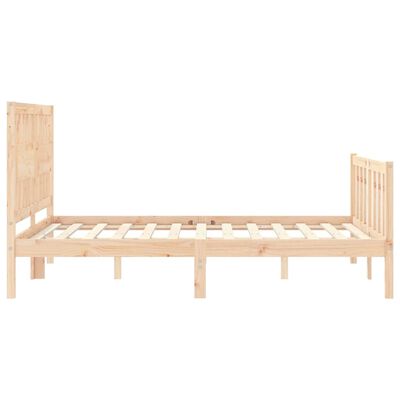 vidaXL Bed Frame without Mattress 120x200 cm Solid Wood Pine