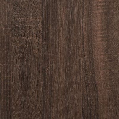 vidaXL Sideboard Brown Oak 50x42.5x93 cm Engineered Wood