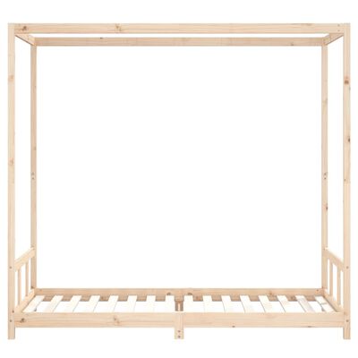 vidaXL Kids Bed Frame 90x200 cm Solid Wood Pine