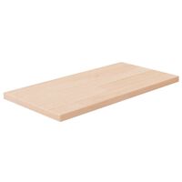 vidaXL Shelf Board 40x20x1.5 cm Untreated Solid Wood Oak
