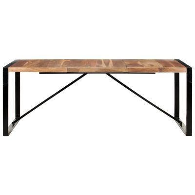 vidaXL Dining Table 200x100x75 cm Solid Wood