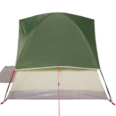 vidaXL Camping Tent Dome 2-Person Green Waterproof