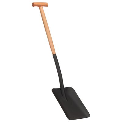 vidaXL Garden Shovel T Grip Steel and Hardwood