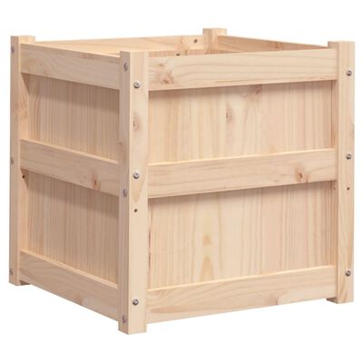 vidaXL Garden Planters 2 pcs Solid Wood Pine