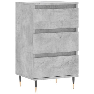 vidaXL Sideboard Concrete Grey 40x35x70 cm Engineered Wood