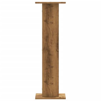 vidaXL Speaker Stands 2 pcs Artisian Oak 30x30x95 cm Engineered Wood