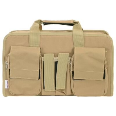 vidaXL Pistol Bag Khaki 40x24x10 cm Oxford Fabric